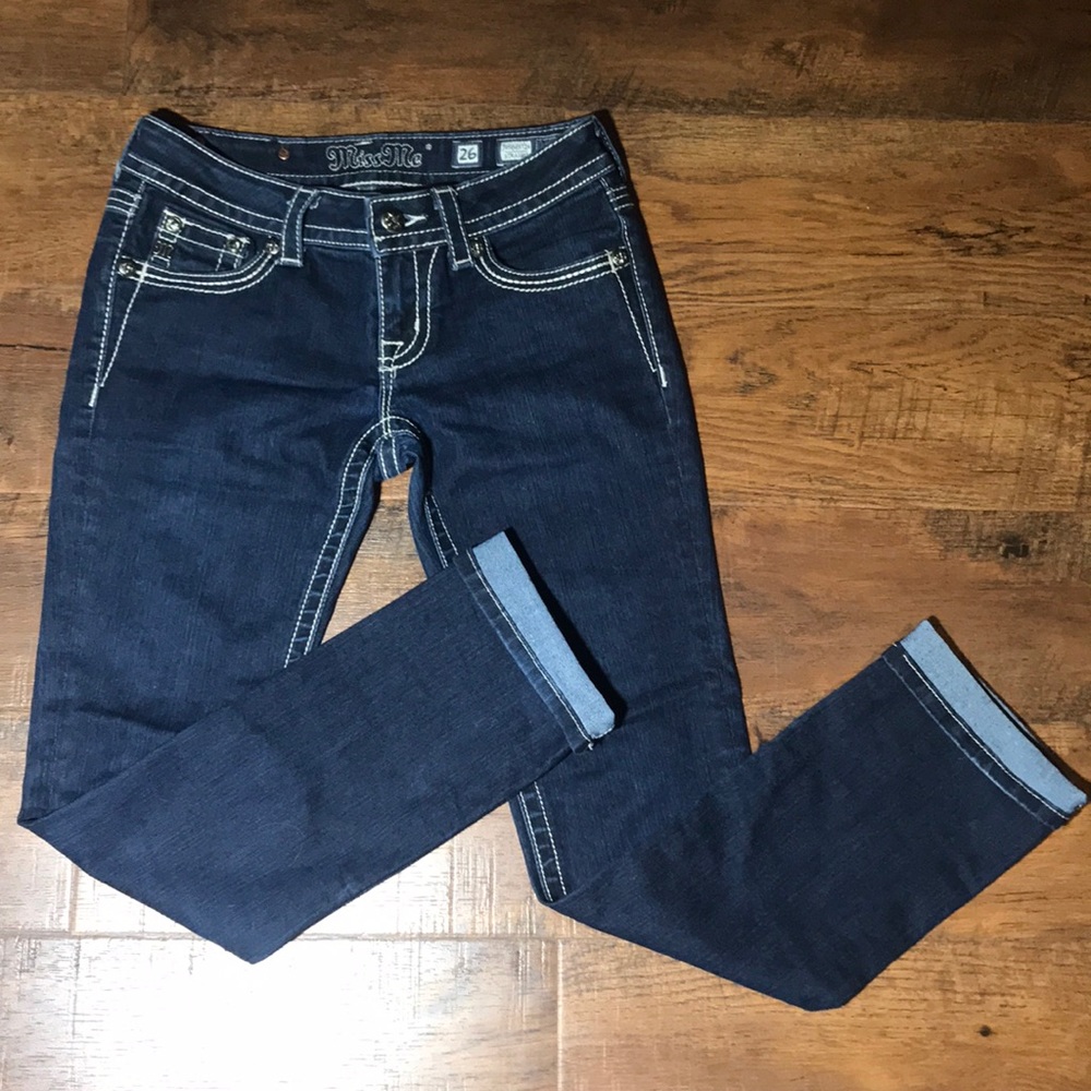 Miss Me Jeans with silver design